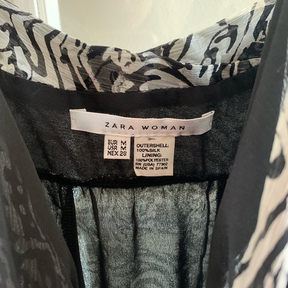 NWT 💫 100% silk dress ZARA - Picture 5 of 7